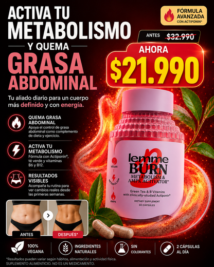 LEMME BURN 60 cápsulas